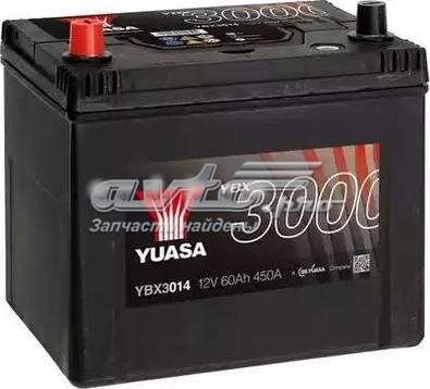 Batería de Arranque Yuasa 60 ah 12 v (YBX3014)