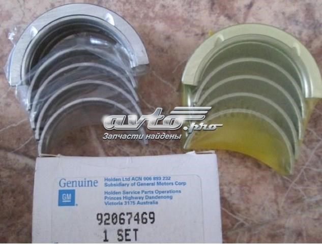 Juego de cojinetes de cigüeñal, cota de reparación +0,25 mm para Chevrolet Epica (V200)