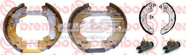 Zapatas de frenos de tambor traseras BREMBO K24035