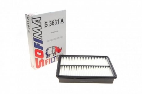 Sofima S3297A Filtro Aria Per ABARTH, ALFA ROMEO, FIAT, OPEL - Ricambio Con Riferimenti Originali - 3
