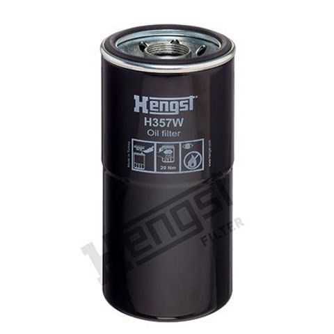 H357W Hengst filtro de aceite