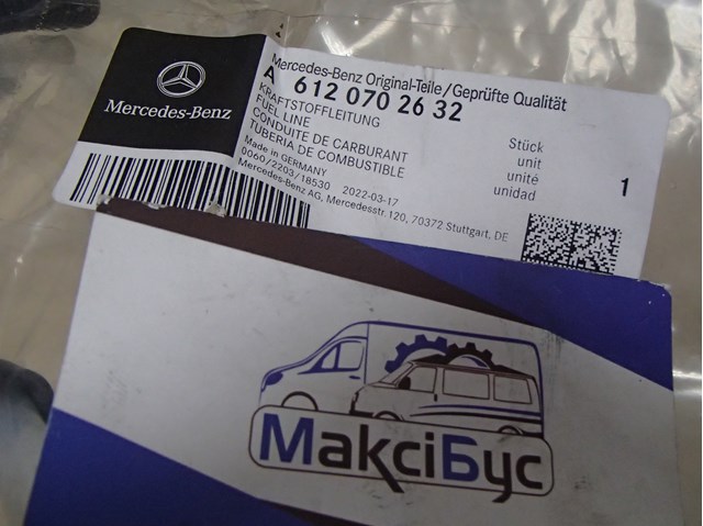 6120702632 Mercedes Tubo flexible, combustible de fuga 