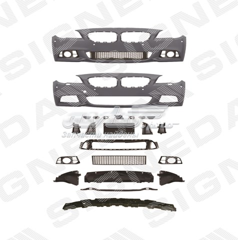 Parachoques delantero Signeda PBM04071SET precio, desde 187,45 EUR