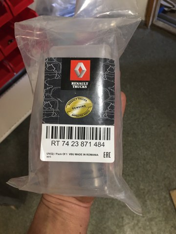 Válvula reguladora de presión de aceite 7423871484 Renault (RVI)