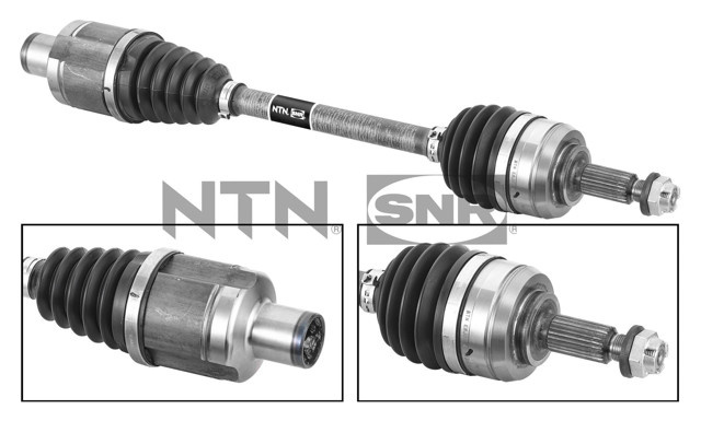 Semieje delantero derecho 391009570R Renault (RVI)
