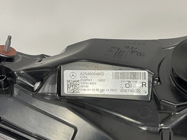  Mercedes A2549064802 precio, desde 307,82 EUR