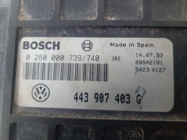 Unidad de control del motor  VAG 0280000739 precio, desde 81,31 EUR