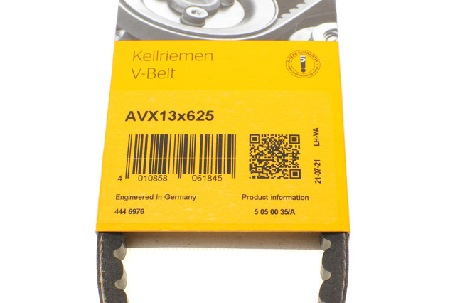 Correa de alternador AVX13X625 Continental/Siemens