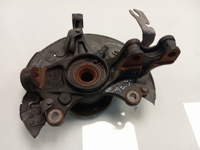 9830991380 Peugeot/Citroen Protector del disco de freno delantero izquierdo