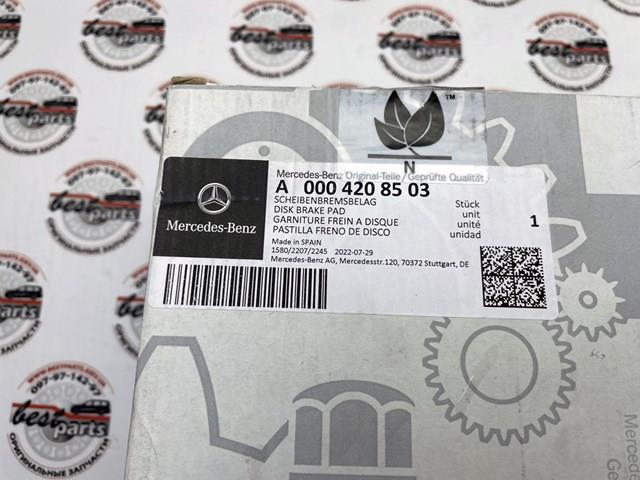 Pastillas de freno A0004208503 Mercedes