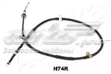 131-0H-H74R Ashika cable de freno de mano trasero derecho