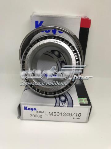 Cojinete exterior del cubo de rueda delantera LM50134910 Koyo