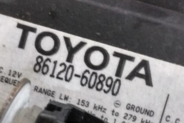 Radio AM/FM universal Toyota 8612060890 precio, desde 197,47 EUR