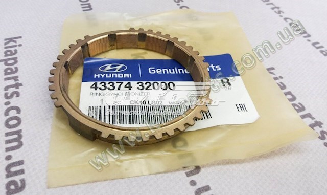 4337432000 Hyundai/Kia anillo sincronizador