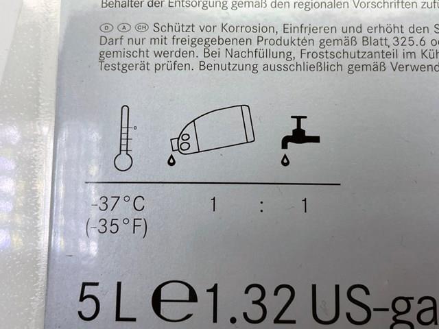 A000989180811 Mercedes Refrigerante