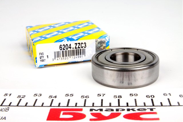 Rodamiento de arranque SNR 6204ZZC3 precio, desde 4,51 EUR