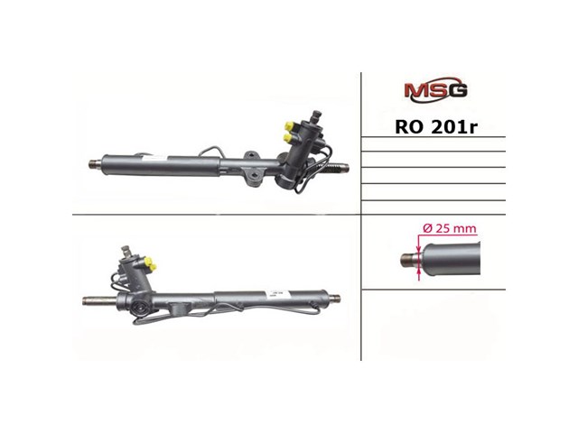 Engranaje de dirección MSG TY209 precio, desde 272,33 EUR