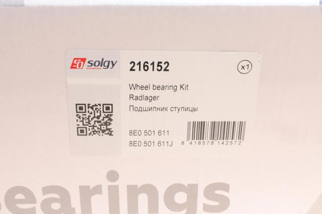 Buje de rueda Solgy 216152 precio, desde 68,14 EUR