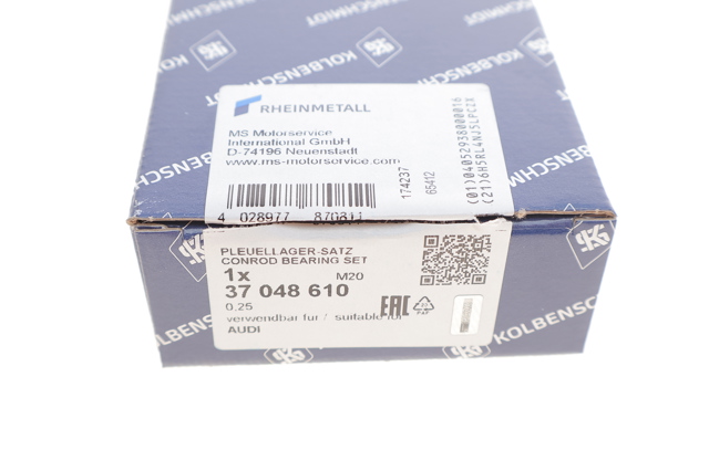 37048610 Kolbenschmidt Juego de cojinetes de biela, cota de reparación (+0,25 mm)