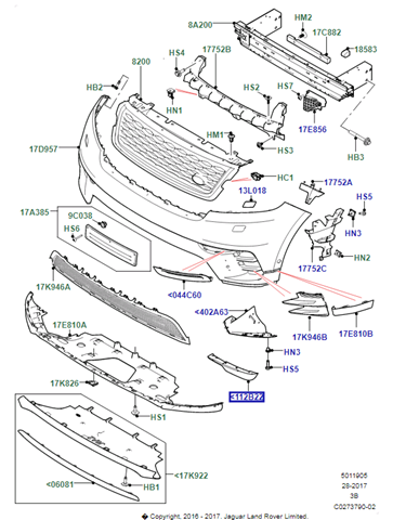 LR111537 Land Rover