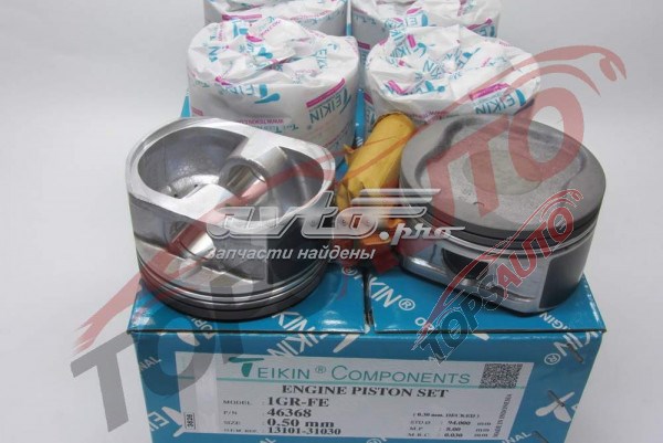 46368050 Teikin juego de piston para motor, 2da reparación (+ 0,50)