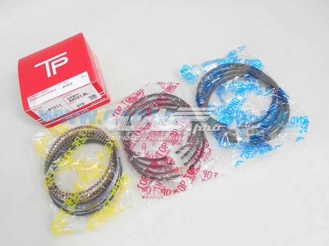 41011STD TPR Juego de anillos de pistón, motor, STD