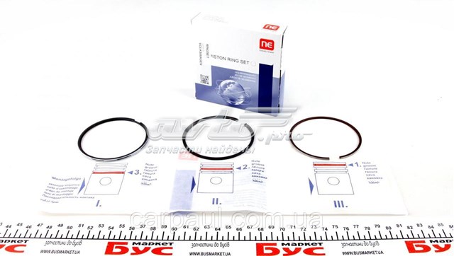 Juego de anillos de pistón para 1 cilindro, STD NE/NPR 120050003800 precio, desde 15,25 EUR