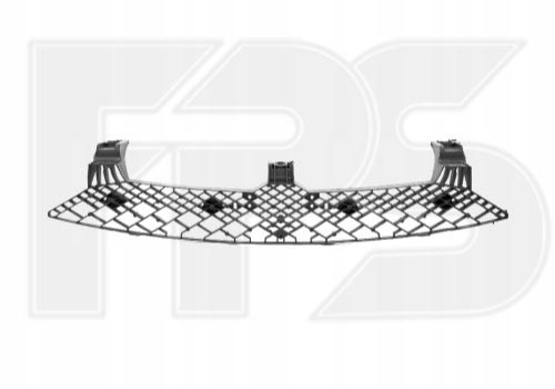 Soporte central del parachoques delantero 30807473 AND