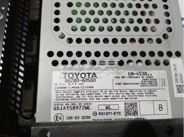 Amplificador de sistema de audio para Toyota Land Cruiser (J150)