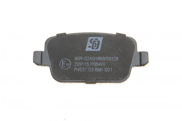 209115 Solgy Pastillas freno traseras
