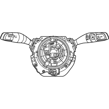 68360889AD Chrysler conmutador en la columna de dirección completo