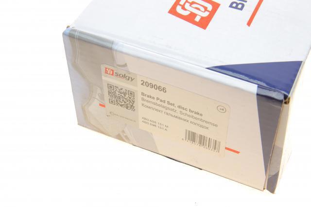 Pastillas freno delanteras Solgy 209066 precio, desde 30,87 EUR