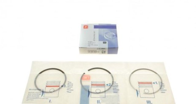 Juego de aros de pistón para 1 cilindro, sobremedida (+0,50 mm) NE/NPR 120050004221 precio, desde 19,75 EUR