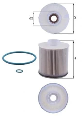 Filtro de gasoil Bosch F026402372