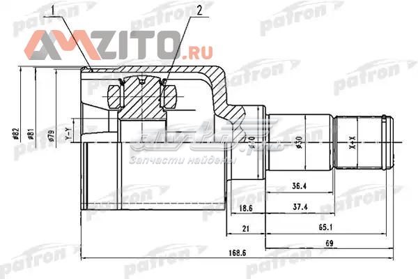 PCV1493 Patron junta homocinética interior delantera izquierda