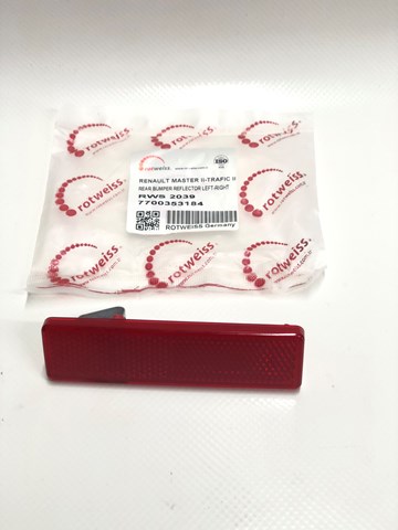 Reflector de parachoques trasero Rotweiss RWS2039 precio, desde 12,46 EUR