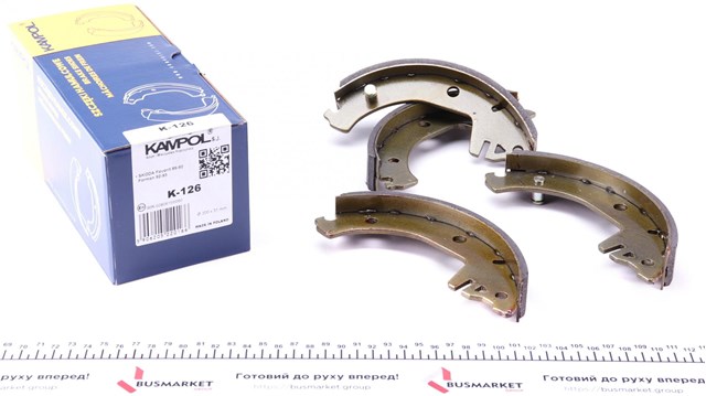 Zapatas de freno K126 Kampol