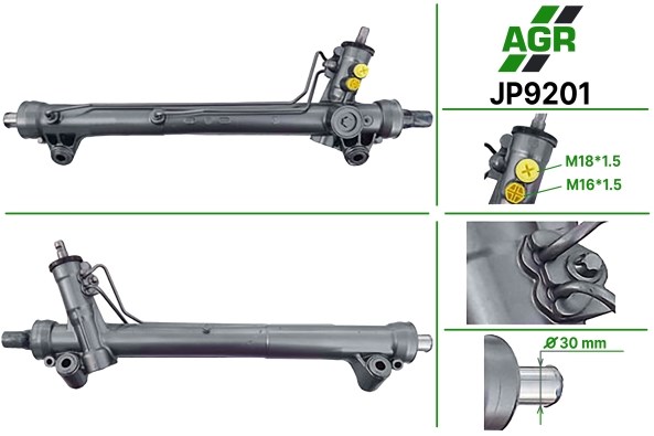 JP9201 AGR cremallera de dirección