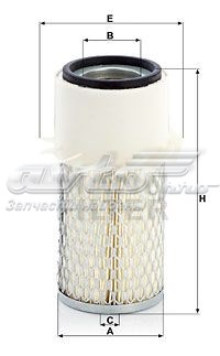 C 934 X Mann-Filter filtro de aire