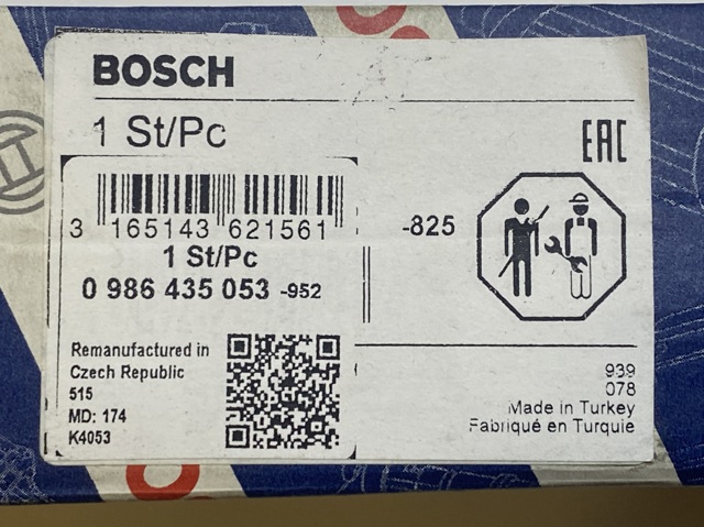 0445110181 Bosch Inyector de combustible