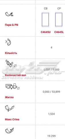 55580043 Peugeot/Citroen juego de cojinetes de biela, cota de reparación +1,00 mm