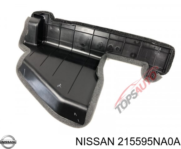 Deflector de aire del radiador izquierdo 215595NA0A Nissan/Infiniti