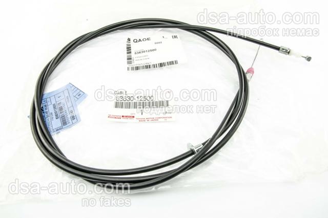 5363012500 Toyota cable de apertura de capó del motor