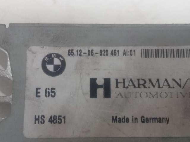 651206920461 BMW Amplificador de sonido del sistema de audio