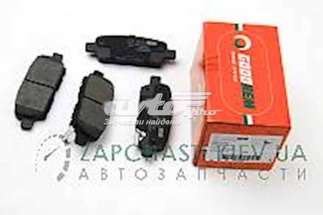 Pastillas traseras de freno Goodrem RM1240 precio, desde 18,47 EUR