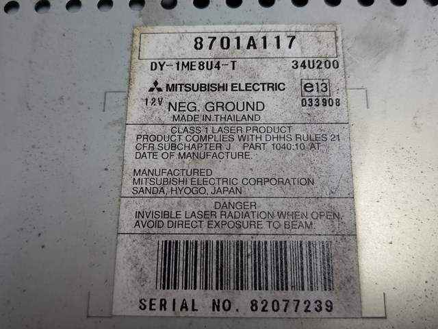 Comprar 8701A117 Mitsubishi 