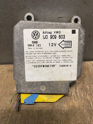 Módulo de control de airbag 1J0909603 VAG