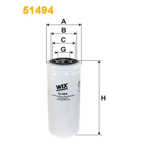 51494 WIX Filtro hidráulico transmisión automática