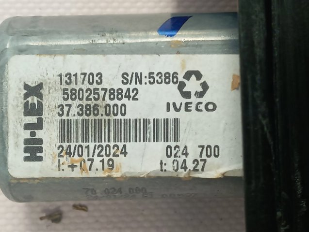 Mecanismo elevalunas delantero izquierdo Iveco 5802578842 precio, desde 95,94 EUR