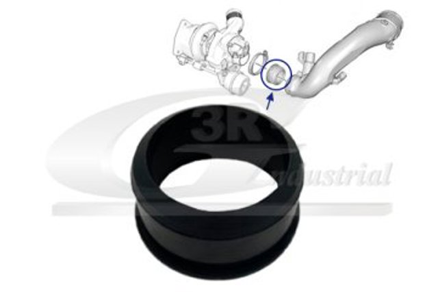 Junta tórica del tubo del intercooler V758424680 Peugeot/Citroen